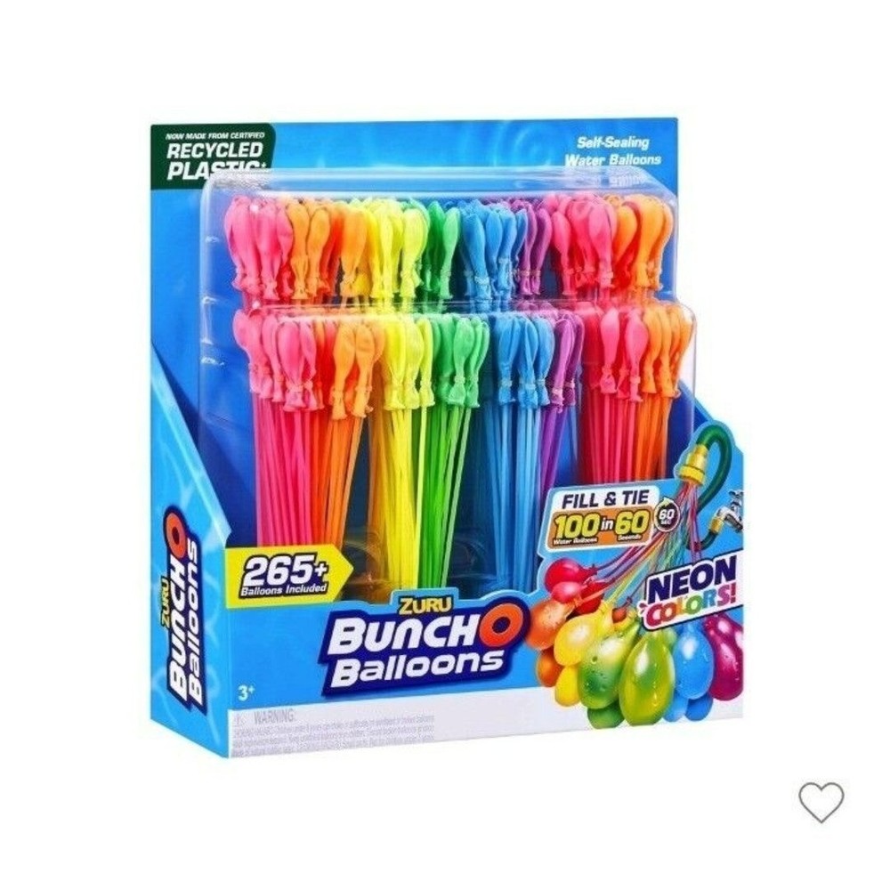 ZURU Bunch O Balloons Rapid Fill, Self-Sealing Water Balloons  (265+ Balloons)